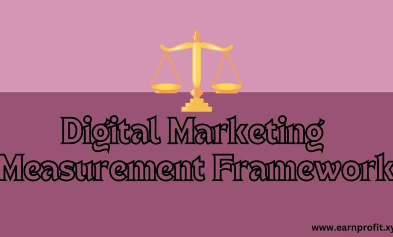 Digital Marketing Measurement Framework