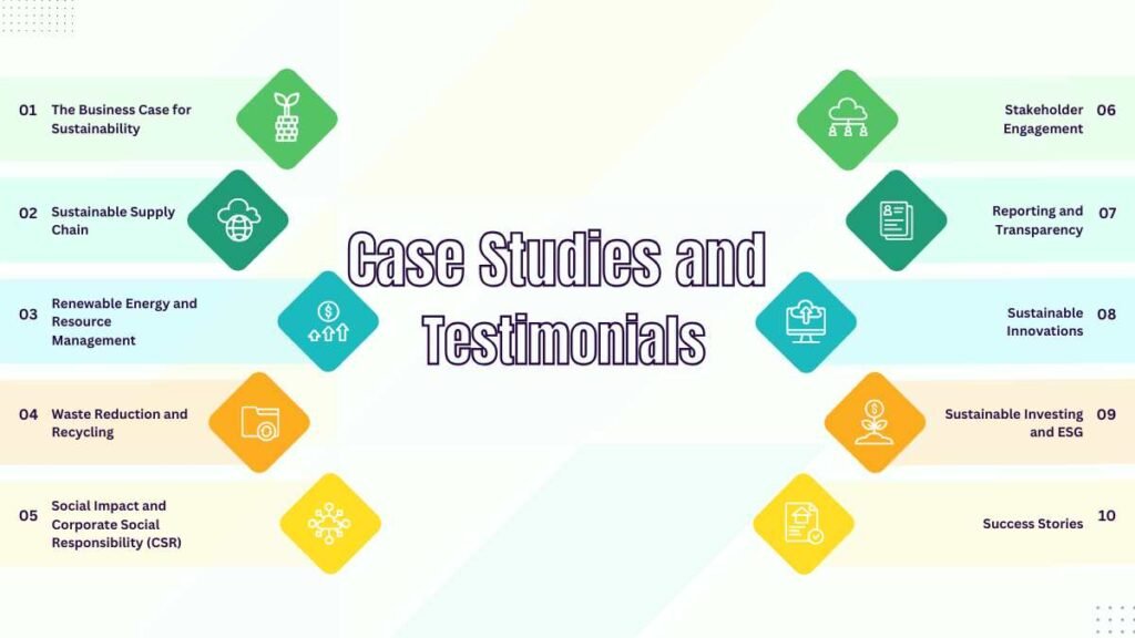 Case Studies and Testimonials